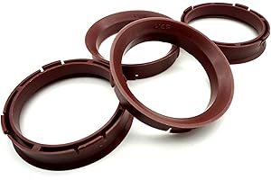 Felgenfactory 4 anelli di centraggio da 66,45 a 57,1/66,45 mm – 57,1 mm, di alta qualità e su misura