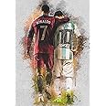 VVWV The Cr7 And The God Messi The Legend Football Posters For Wall Large Room Motivational Room Decoration L X H 30.48 X 45.72 (Multicolored)