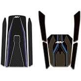 Redline Grafik Honda ADV 350 2023-2025 Uyumlu Mavi Siyah Tank Pad ve &Ouml;n Sele Altı Pad
