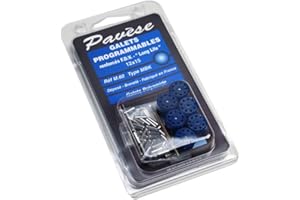 SELECTION P2R (Motorisé) Galet Scoot Pavese programmable 15x12 1,5g à 7g (x6) pour MBK 50 Booster, Nitro, ovetto, Stunt-Yamaha 50 bws, aerox, neos