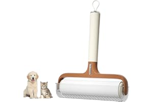 Defaun Pet Hair Remover - Reusable Washable Lint Roller for Dog Cat Hair on Clothes & Furniture, Eco-Friendly, Durable & Long