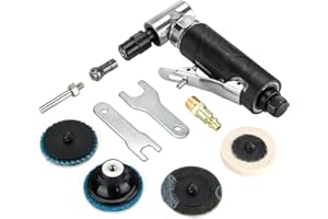 King showden 90 Degree Pneumatic Grinder AG-315 Polisher 1/4BSP Pneumatic Angle Die Grinder Air Grinding Tool