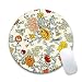 Produktbild LSHUANGJ Naturkautschuk Maus-Pad Heizkissen runden Muster , white