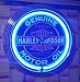 Produktbild NEONUHR MOTOR OIL MOTORCYCLES NEON BELEUCHTUNG BLAU WERKSTATT WANDUHR NEON REKLAME