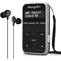 Radio Portable Numérique DAB+/FM - 12h Autonomie - Verrouillage Boutons - Pour Sport Et Course