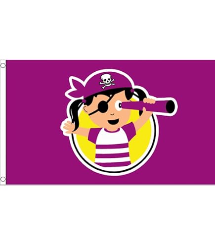 AZ FLAG Piratenflagge „Surrender The Booty“ – 90x60 Cm, 100% Polyester, Mit Metallösen, UV-beständig