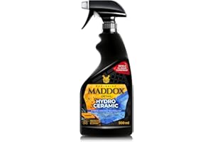 Maddox Detail - Abrillantador Coche y Protección Cerámica Hidrofóbica | Repelente al Agua y UV | Capa Protectora Duradera | Coating Cerámico Coche | Sellante Pintura Coche | Hydro Ceramic 500ml