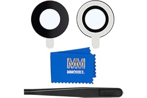 MMOBIEL Back Rück Kamera Glas Linse Ersatz Kompatibel mit iPhone SE 2022 /SE 2020/8/7-Hinten Rückseite Camera Scheibe -Inkl. Kleber, Pinzette und Tuch