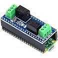 sb components Raspberry Pi Pico Board with Pico 3V Relay HAT for Raspberry Pi Pico