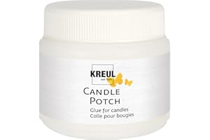 Hobby KREUL 49051 - Candle Potch, 150 ml, Colla e Vernice Trasparente per Disegni su Candele e Piatti di Cera, a Base d'Acqua, Tecnica del tovagliolo