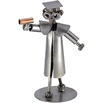 Omini Di Viti Steelman - Soprammobili In Metallo, Idea Regalo Originale Per Collezionisti - Foto 6