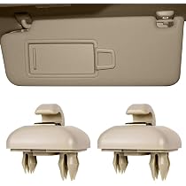 Lot De 2 Clips Pare-Soleil Pour Audi A1 A3 A4 A5 A6 A7 Q3 Q5 - Pièce De Rechange 8E0 857 562