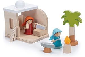 Los Artesanos del Nacimiento | Trudi by Sevi | Decoraciones de Navidad. Belén de Madera elaborado artesanalmente por Sevi. | 18x15x12,5cm | Christmas Decorations | Modelo 83101