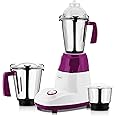 Impex BL 318B 750W Powerful Motor 3 In 1 Mixer Grinder Blender with Stainless Steel Blade & Jars ABD Plastic Body Unbreakable Jar Caps