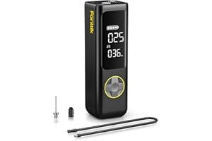 Fanttik X8 Apex™ 7800mAh Compressore Aria Portatile 12V, 10,3Bar / 150PSI Gonfiatore Elettrico 2X velocità Inflazione, Schermo LCD Digitale, mit 5 modalità per Auto, Biciclette Elettriche, Moto