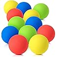Pllieay 12 Pieces 2.4 Inch Soft Foam Balls Lightweight Mini Indoor Toys Play Balls for Safe Fun, Bright Colors, Birthday Party for Boys and Girls