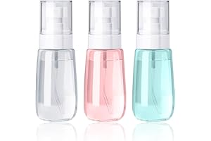 Phomanttonary 3 Pezzi 60ml Ultrafine mist spray bottle, Viaggio Bottiglie di acqua di Trucco Spruzzatore, Trucco Spruzzatoreper Prodotti da Toilette Cura della pelle Pulizia，Flacone spray portatile