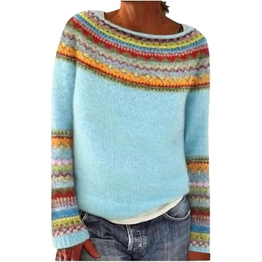 Pull Femme Léger Et Ample - Manches Longues - Coupe Tunic - Tissu Stretch - Coloris Uni - Printemps/automne - 3