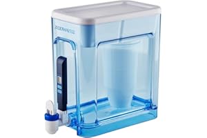 ‎ZEROWATER Culligan ZeroWater 5,2 L Ready-Read 5-Stufen-Wasserfilter-Spender, IAPMO-zertifiziert zur Reduzierung von Blei und PFOA/PFOS, sofortige TDS-Anzeige