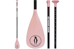 Tuxedo Sailor Pagaia SUP Alluminio Remi SUP Paddle Stand Up Paddle Telescopica，Leichtes und Schwimmendes, 2 in 1 Pagaia Doppia SUP Pagaie Kayak