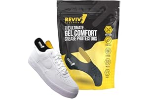 Revive Footwear | Protector de arrugas premium para tenis | Protectores de arrugas acolchados de gel para Air Force 1, Jordan 1s | Escudo antiarrugas para tenis | Protector de arrugas para tenis |