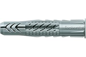Fischer UX 10 x 60 R – universalmunstycken för fastsättning av bilder, gardinskenor, handdukshållare i betong, murverk, gipss