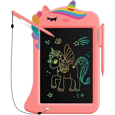 Tablet LCD Per Scrittura E Disegno Multicolore - Regalo Per Bambini