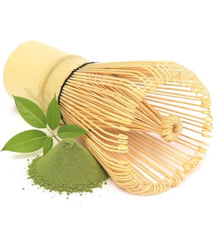 Japanischer Matcha-Schneebesen Aus Bambus – 100 Zinken, Handgefertigt Für Traditionelle Teezeremonie