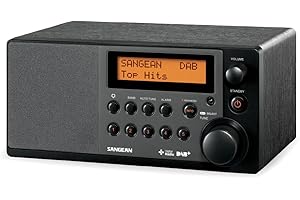 Sangean DDR-31 - Radio (Personal, Digital, Dab+, FM, 5W, 7.62 cm (3"), LCD) Negro