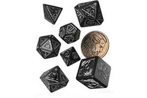 Q WORKSHOP The Witcher Dice Set: Geralt – Silver Sword (7)