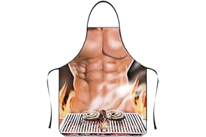 LZOWUUL 1 Pezzi Cucina Grembiule Divertente Novità Cottura Cucina Barbecue Partito Cosplay Grembiule Grigliare Grembiule da Cucina da Donna Uomini Regalo