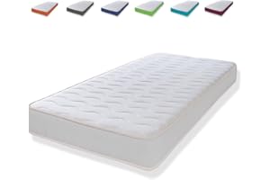 eXtreme comfort ltd Hybrid Cooltouch Colours Mattress | White | Small Single (75 x 190cm) | Memory Foam and Coil Spring | Cooltouch Breathable Cover | Plush Comfort | UK Made