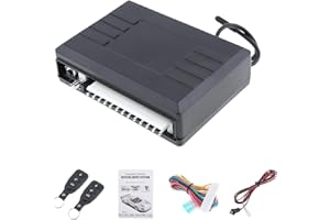 ePathChina Universal 12V Car Auto Remote Central Kit Door Lock Locking Vehicle Keyless Entry System with Remote Control Car Alarm System
