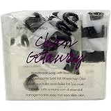 Bomb Cosmetics Clean Getaway Handmade Soap Bar Slice, Black Pepper Scented, Vegan & Cruelty Free, 100 g