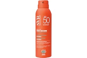 SVR - Sun Secure Brume SPF50+ - Brume solaire légère et invisible – Très haute protection UVA, UVB, infrarouge & lumière visible – Peaux sensibles – Niacinamide, Vitamine E – 200 ml