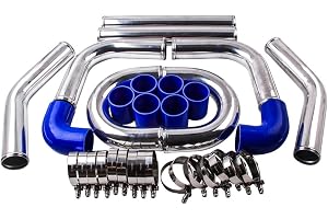 MaXpeedingrods 2,5 tum 64 mm aluminium universal intercooLER peedingrods pipes klämma luftkylare turborör kit rör