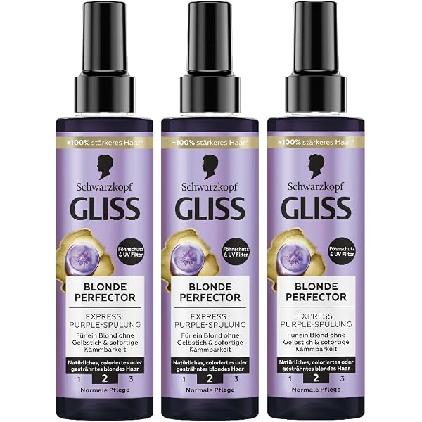 Schwarzkopf Gliss Colour Perfector Express-Conditioner 200ml – Für Gefärbtes & Gebleichtes Haar
