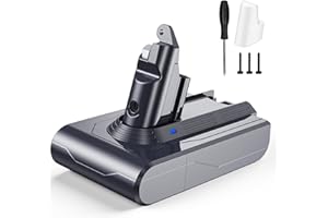 NZBS 6000mAh Batería para Dyson V6 DC62 DC58 DC59 DC61 DC72 DC74 SV03 SV04 SV05 SV06 SV07 SV09 Animal Fluffy Absolute Motorhead Slim