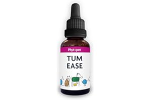 Phytopet Tum Ease | 30ml | 100% Natural Herbal Remedy | Aids Windy Digestion, Ideal When Changing Diet | for Dogs, Cats, Birds, Horses, Pets |