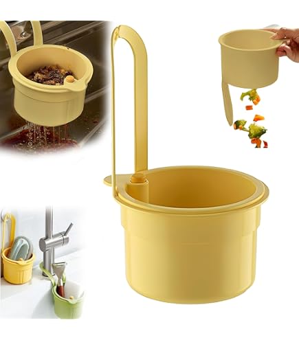 KADAX Supporto per spugna, scolapiatti per spugna, cestino sospeso per riporre le spugne, scaffale per rubinetto, organizer per cucina (nero