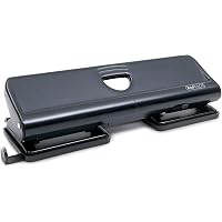 Manual 4-Hole Adjustable Paper Punch - Punches 10 Sheets, 11.4 Inch Desktop Puncher - View #13