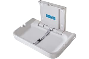 modunful Wickelkommode mit Schild, Wandmontierte Wickelkommode, Wickeltisch für gewerbliche Toiletten (horizontal)