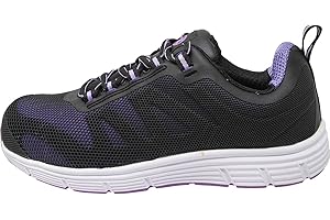 BARGAINGALORE Womens Ladies Safety Boots Trainers Work Steel Toe Cap Hiking Shoes Ankle UK 3-9