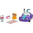 Gabby’s Dollhouse, Carlita Toy Car with Pandy Paws Collectible Figure and 2 Accessories, Kids’ Toys for Ages 3 and above
