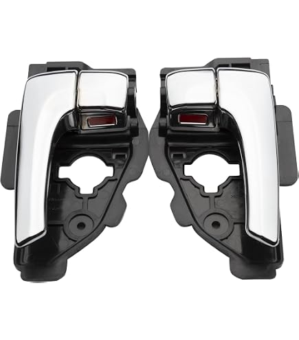 Poignées De Porte Intérieure Pour Hyundai Veracruz IX55 2007-2012 – Avant/arrière Gauche/droit, Noir ABS, Remplacement Direct