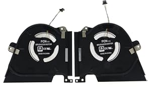 TRADOCK CPU GPU Ventola di Raffreddamento per Asus ROG Zephyrus Duo 15 GX550 GX550LXS GX550LWS DC 12V 1A FMB9 13NR02Z0P08011 DFSCK22105182D FMB8 13NR02Z0P09011 DFSCK2 15181 D