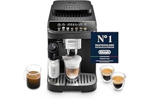 ‎DE'LONGHI De’Longhi Magnifica Evo - Perfetto Kaffeevollautomat mit LatteCrema-Milchaufschäumer, 7 One-Touch-Getränke, Cappuccino, Espresso Kaffeemaschine, Soft-Touch-Bedienfeld, Schwarz (ECAM292.81.B)