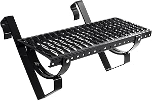 Parotec Taktrappa 100 cm för sotare Komplett steg för takpannor och takpanna för inkoppling Löpgaller inkl. monteringsmaterial, 10 färger (RAL 9005