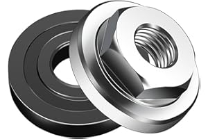 JYGMPRO Rondella distanziale in metallo e dado tondo per decespugliatore (MR7501)