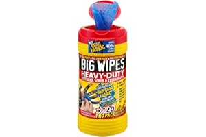 BIG WIPES Pro Pack – Caja de 120 varillas de alto rendimiento